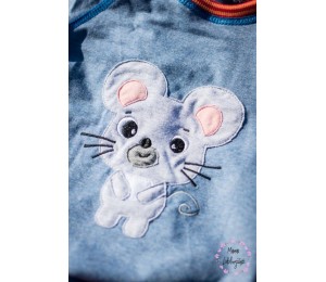 Stickserie - Waldleben Appli